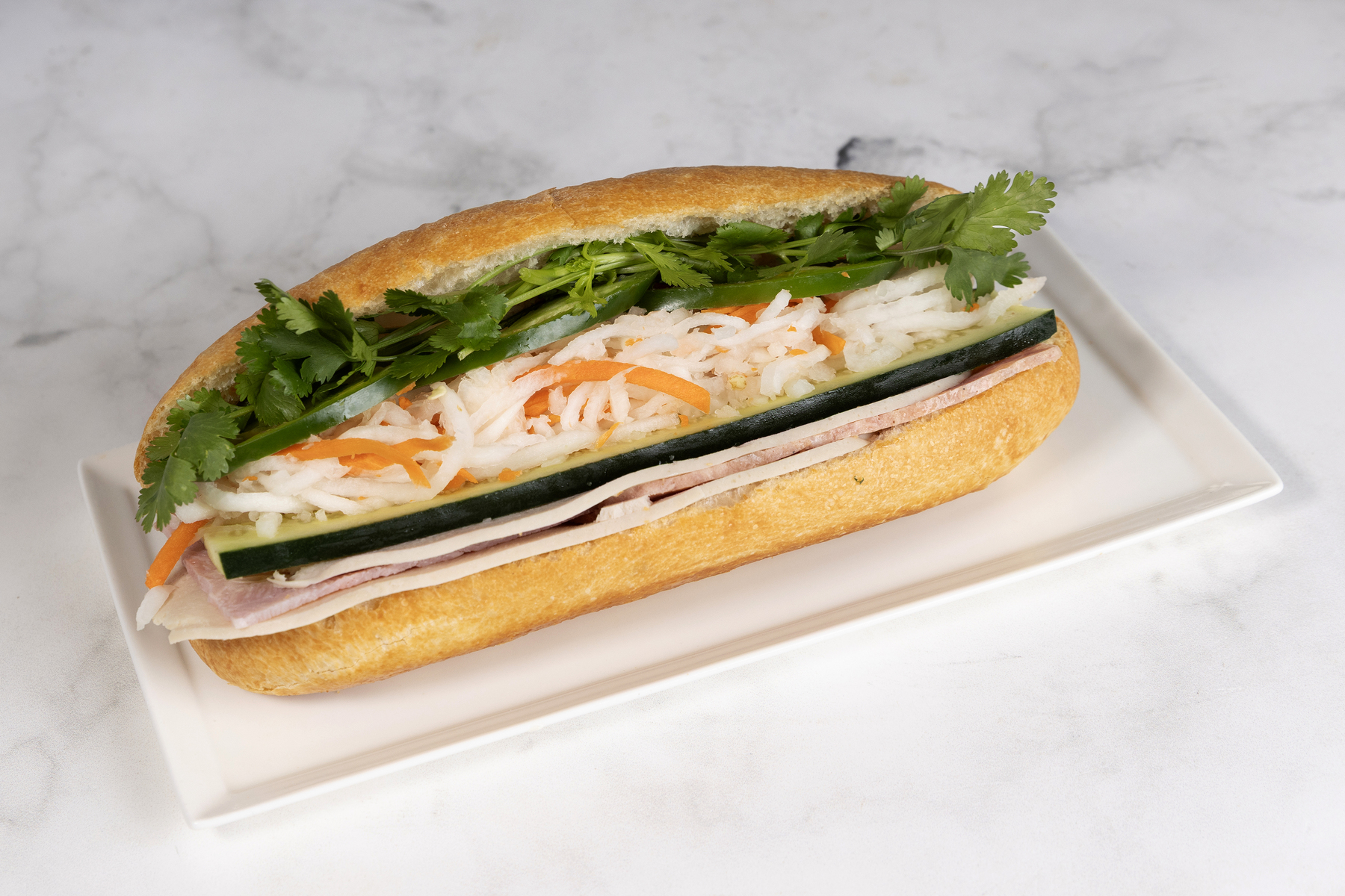 Vietnamese cold cut bánh mì